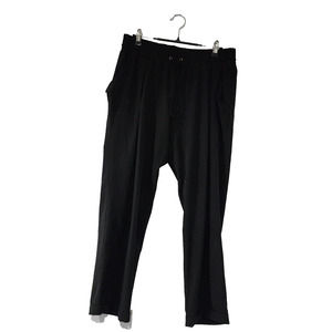 Bar III Trousers Pants Women Small Black Polyester Elastic Waist Drawstring Cuff